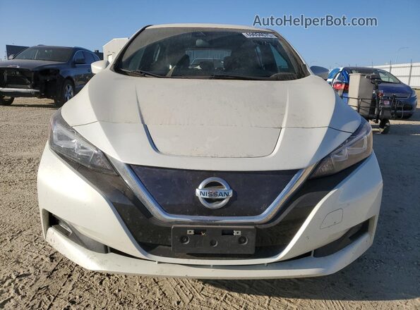 1N4AZ1CV5MC551252 2021 NISSAN LEAF Белый Вид спереди