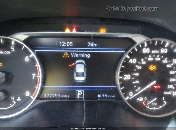 1N4BL4BV1KC118047 2019 NISSAN ALTIMA Blue Vista de los asientos traseros