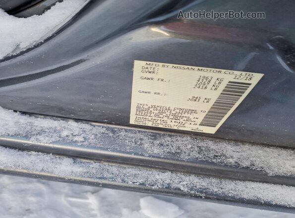 1N4BL4BV1KC160718 2019 NISSAN ALTIMA Gray 