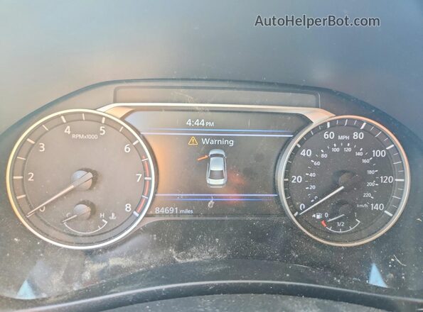 1N4BL4BV2LC179117 2020 NISSAN ALTIMA Серый Вид щитка приборов