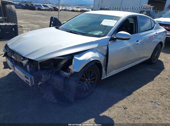 1N4BL4BV4KN324449 2019 NISSAN ALTIMA Silver Առջևի ձախ երեք քառորդ տեսարան