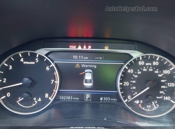 1N4BL4BV4KN324449 2019 NISSAN ALTIMA Silver Հետևի նստատեղերի տեսք