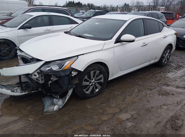 1N4BL4BV5LC213552 2020 NISSAN ALTIMA White Առջևի ձախ երեք քառորդ տեսարան