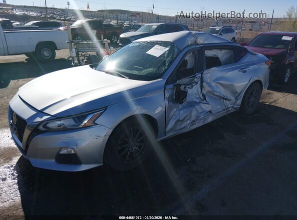 1N4BL4BV6LC222583 2020 NISSAN ALTIMA Silver წინა მარცხენა ხედი სამი მეოთხედიდან