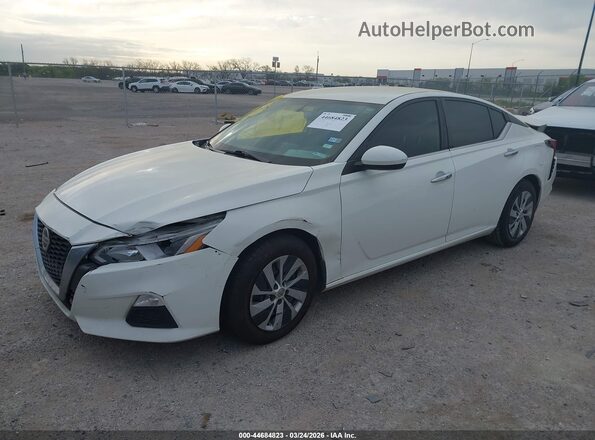 1N4BL4BV7LC253423 2020 NISSAN ALTIMA Белый Передняя левая четверть