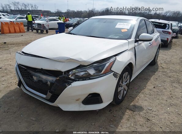 1N4BL4BV9LC149662 2020 NISSAN ALTIMA Белый Передняя левая четверть