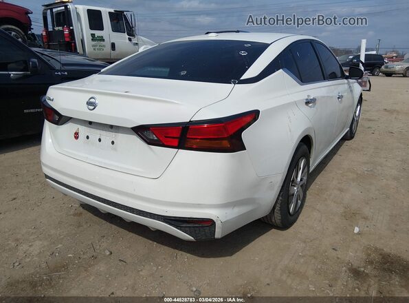 1N4BL4BV9LC149662 2020 NISSAN ALTIMA Белый Задняя правая четверть