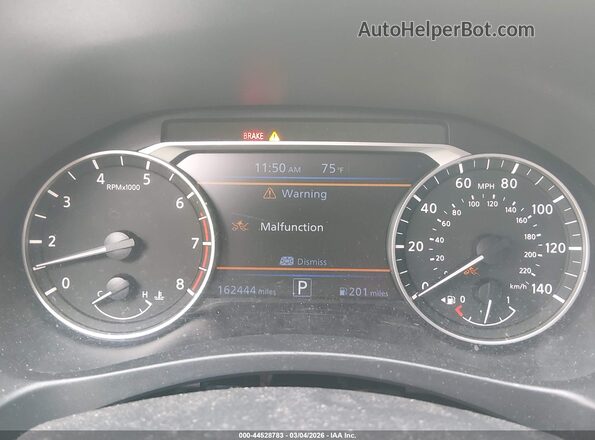 1N4BL4BV9LC149662 2020 NISSAN ALTIMA Белый Вид задних сидений