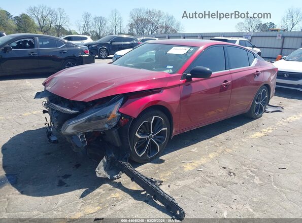 1N4BL4CV1PN404359 2023 NISSAN ALTIMA Red Առջևի ձախ երեք քառորդ տեսարան