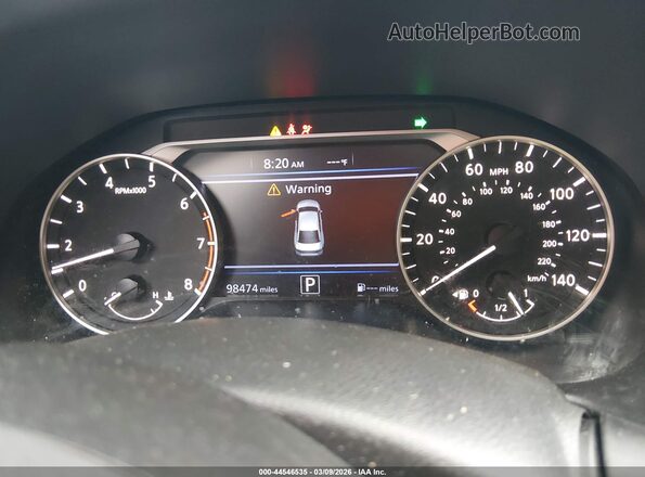 1N4BL4CV3LC234544 2020 NISSAN ALTIMA Gray Հետևի նստատեղերի տեսք