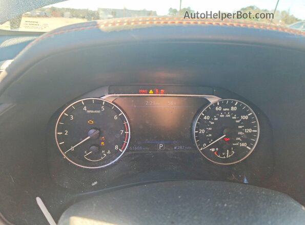 1N4BL4CV3MN385535 2021 NISSAN ALTIMA Gray Widok zestawu wskaźników