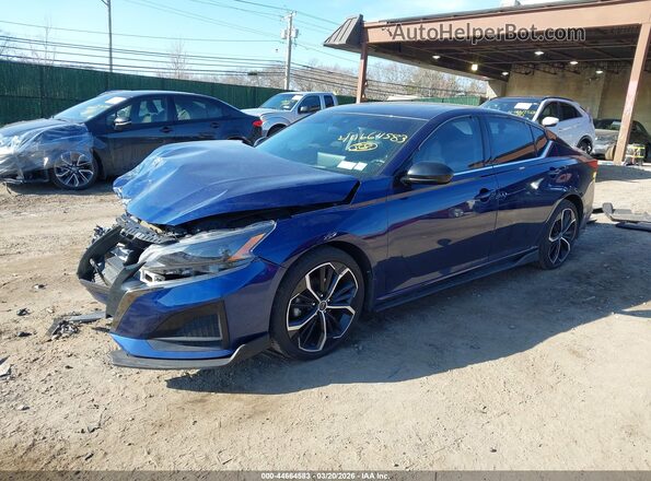 1N4BL4CV4RN395854 2024 NISSAN ALTIMA Blue წინა მარცხენა ხედი სამი მეოთხედიდან