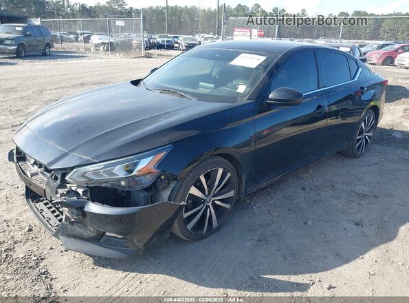 1N4BL4CV5MN376237 2021 NISSAN ALTIMA Black Առջևի ձախ երեք քառորդ տեսարան