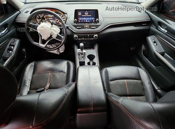 1N4BL4CV6MN420777 2021 NISSAN ALTIMA Blue Вид панелі приладів