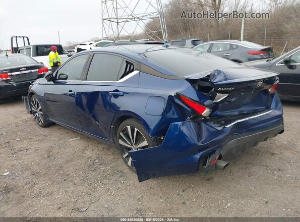 1N4BL4CV9MN317501 2021 NISSAN ALTIMA Синий Задняя левая четверть