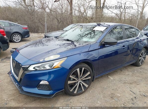 1N4BL4CV9MN317501 2021 NISSAN ALTIMA Синий Передняя левая четверть