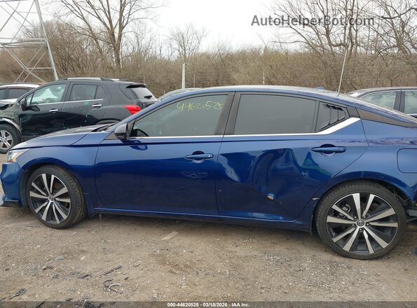 1N4BL4CV9MN317501 2021 NISSAN ALTIMA Синий Панорамный вид салона 360°