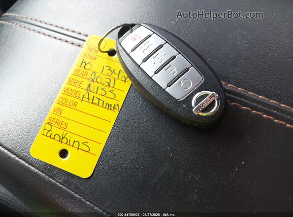 1N4BL4CV9MN345170 2021 NISSAN ALTIMA White წინა პანელის ხედი