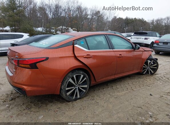 1N4BL4CW6MN389605 2021 NISSAN ALTIMA Orange Սալոնի 360 աստիճան տեսք
