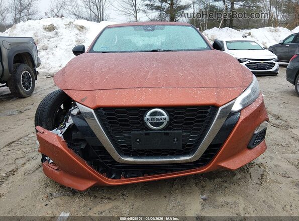1N4BL4CW6MN389605 2021 NISSAN ALTIMA Orange Սալոնի հետևի տեսք
