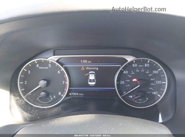 1N4BL4CWXPN401498 2023 NISSAN ALTIMA Burgundy უკანა სავარძლების ხედი