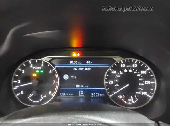 1N4BL4DV2MN416725 2021 NISSAN ALTIMA Серебряный Вид задних сидений