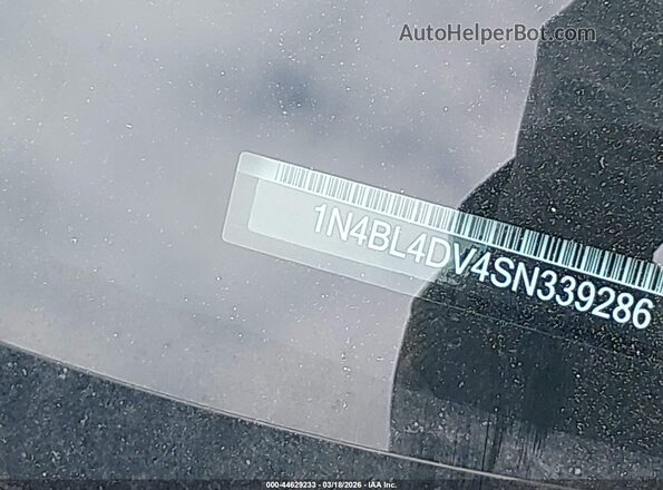 1N4BL4DV4SN339286 2025 NISSAN ALTIMA Gray 