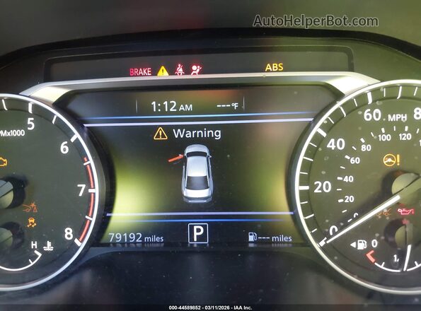 1N4BL4DV6MN373166 2021 NISSAN ALTIMA Black Vista de los asientos traseros