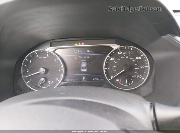 1N4BL4DV7NN396232 2022 NISSAN ALTIMA Gray უკანა სავარძლების ხედი