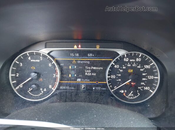 1N4BL4DVXMN318283 2021 NISSAN ALTIMA Серый Вид задних сидений