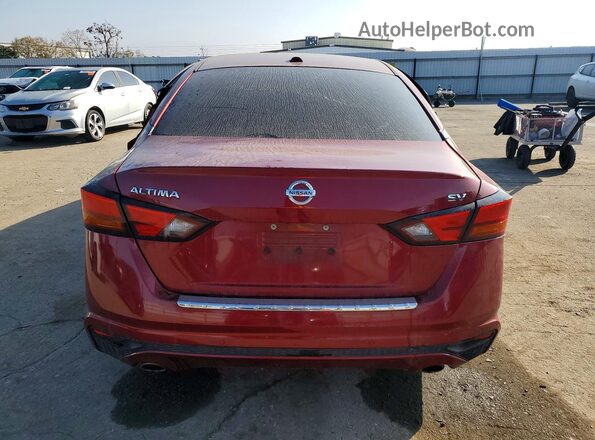 1N4BL4DVXMN363711 2021 NISSAN ALTIMA Burgundy უკანა ხედი