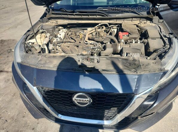 1N4BL4DVXMN384686 2021 NISSAN ALTIMA Black Widok wnętrza z tyłu