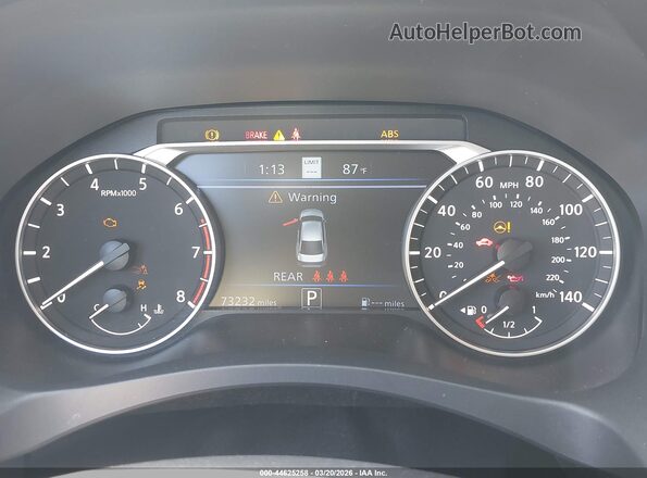 1N4BL4EV2PN346260 2023 NISSAN ALTIMA Gray Հետևի նստատեղերի տեսք