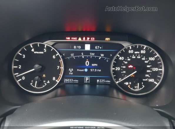 1N4BL4EV2SN330889 2025 NISSAN ALTIMA White Вид задніх сидінь