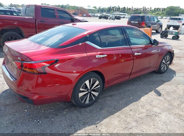 1N4BL4EV9MN377260 2021 NISSAN ALTIMA Red Trasero derecho