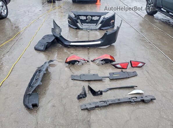 1N4BL4EW4MN351545 2021 NISSAN ALTIMA Black ძრავის განყოფილების ხედი