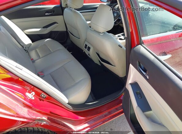 1N4BL4FV9KC101250 2019 NISSAN ALTIMA Red VIN sticker view