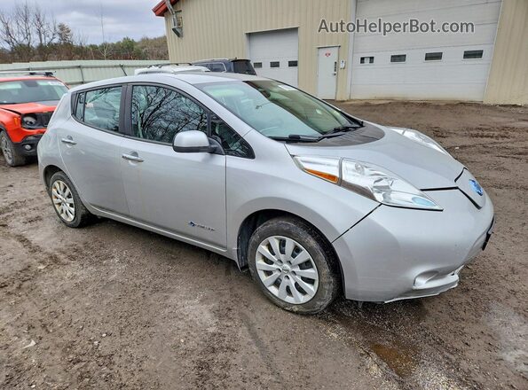 1N4BZ0CP1HC303568 2017 NISSAN LEAF Silver წინა მარჯვენა