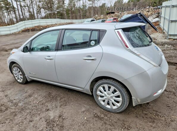 1N4BZ0CP1HC303568 2017 NISSAN LEAF Silver უკანა მარცხენა