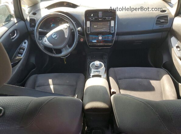 1N4BZ0CP4GC301974 2016 NISSAN LEAF White Vista del salpicadero