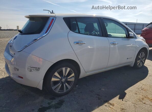 1N4BZ0CP4GC301974 2016 NISSAN LEAF White Trasero derecho