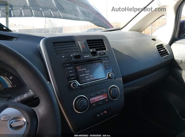 1N4BZ0CP4HC300373 2017 NISSAN LEAF Red Панорамний вид салону 360°