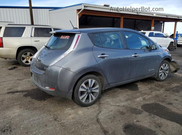 1N4BZ0CP4HC307310 2017 NISSAN LEAF Gray Հետևի աջ