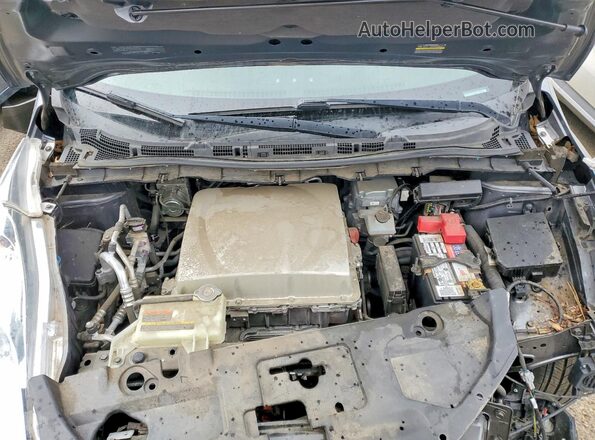 1N4BZ0CP4HC307310 2017 NISSAN LEAF Gray Սալոնի հետևի տեսք