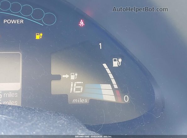 1N4BZ0CP6HC301427 2017 NISSAN LEAF Blue Вид задньої частини салону