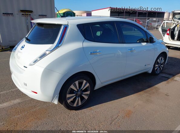 1N4BZ0CPXHC304055 2017 NISSAN LEAF White Rear right