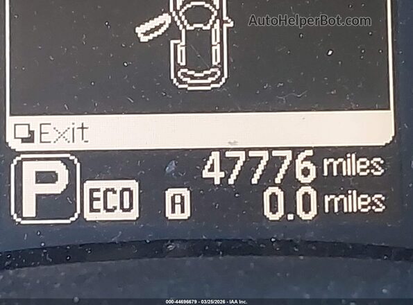 1N4BZ0CPXHC304055 2017 NISSAN LEAF White Instrument cluster view
