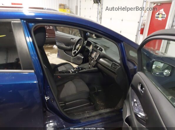 1N4BZ1CV3MC553473 2021 NISSAN LEAF Blue Vista interior delantera