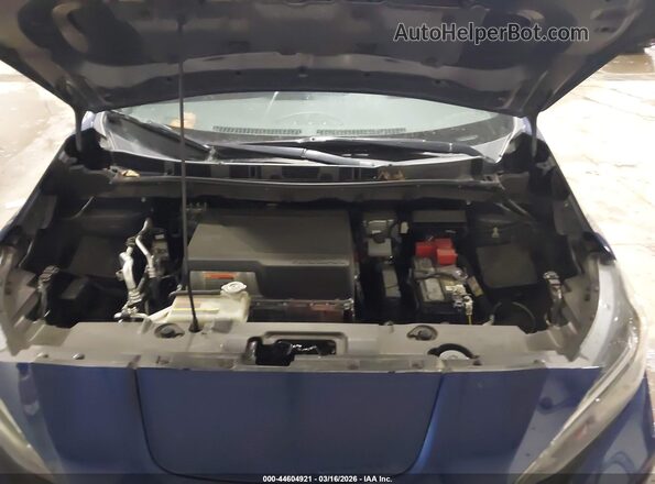 1N4BZ1CV3MC553473 2021 NISSAN LEAF Blue Vista trasera