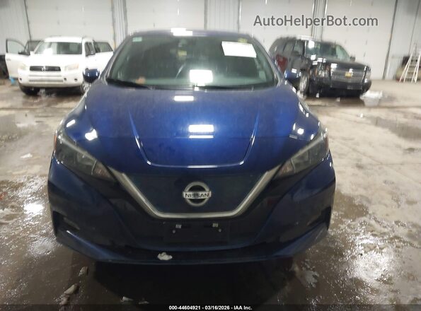 1N4BZ1CV3MC553473 2021 NISSAN LEAF Blue Vista del cuadro de instrumentos